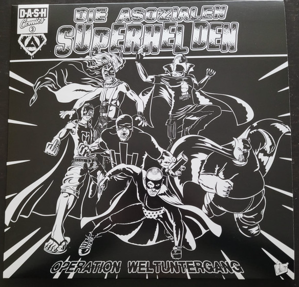 ASOZIALEN SUPERHELDEN, DIE „Operation Weltuntergang“ LP
