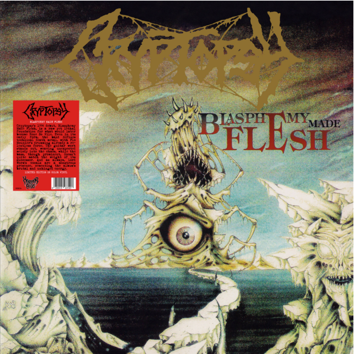 CRYPTOPSY "Blasphemy Made Flesh" LP