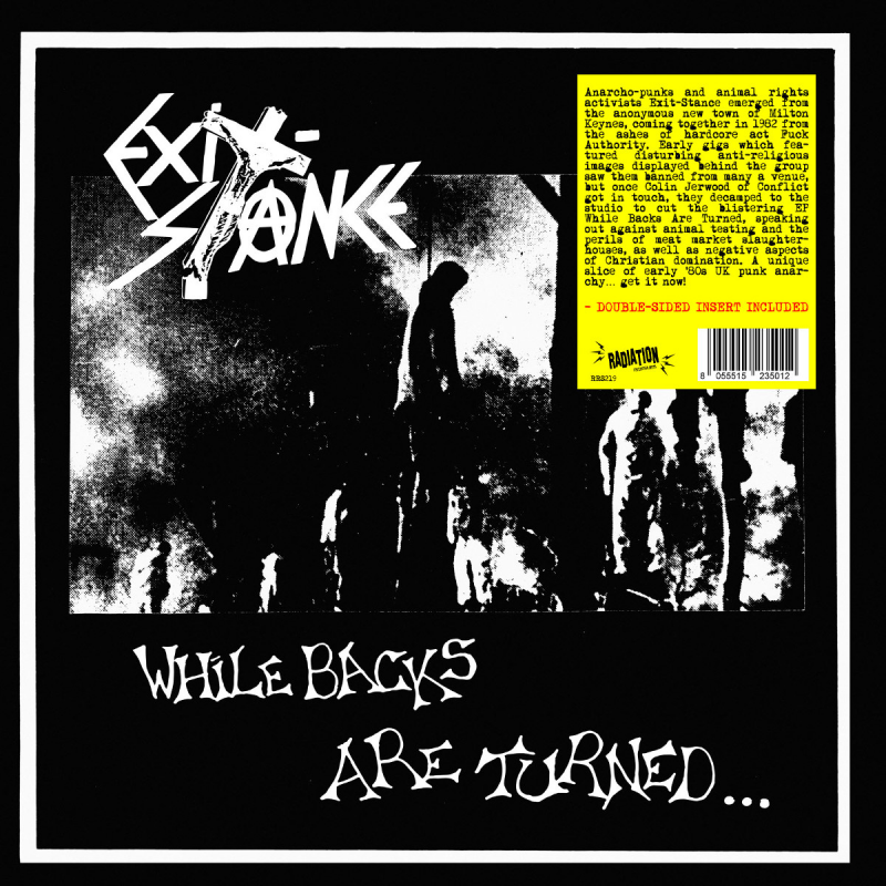 EXIT-STANCE „While Backs Are Turned“ LP