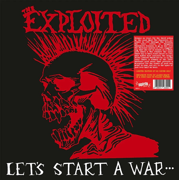 EXPLOITED “Let´s Start A War…” LP