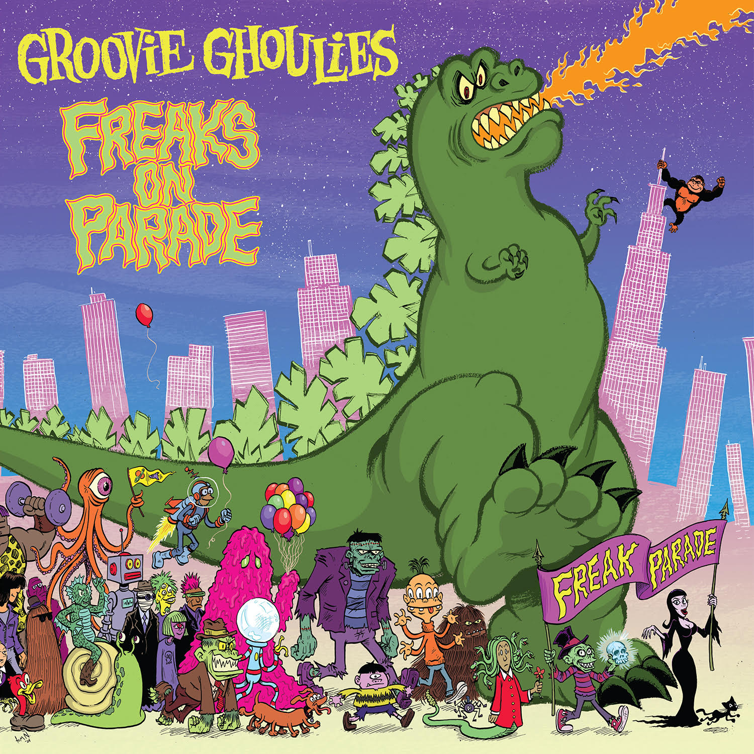 GROOVIE GHOULIES „Freaks On Parade“ LP
