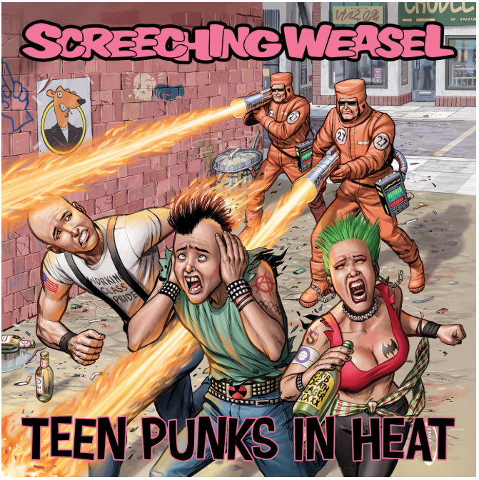 SCREECHING WEASEL „Teen Punks In Heat” LP