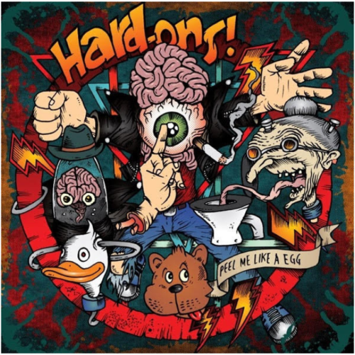 HARD-ONS "Peel Me Like A Egg" LP