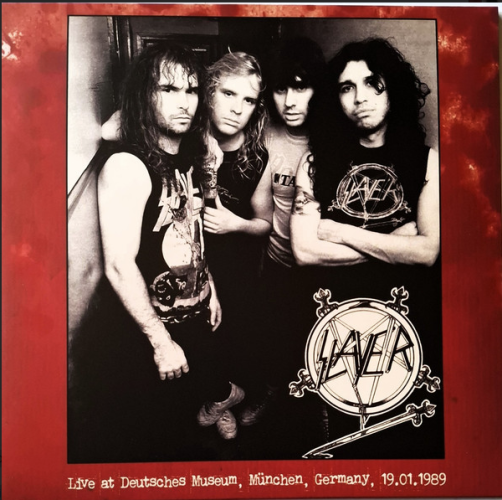 SLAYER "Live At Deutsches Museum, München, Germany, 19.01.1989 Doppel-LP