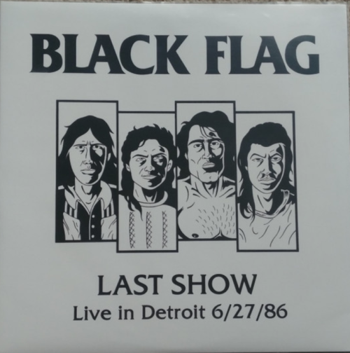 BLACK FLAG "Last Show - Live in Detroit 6/27/86" LP