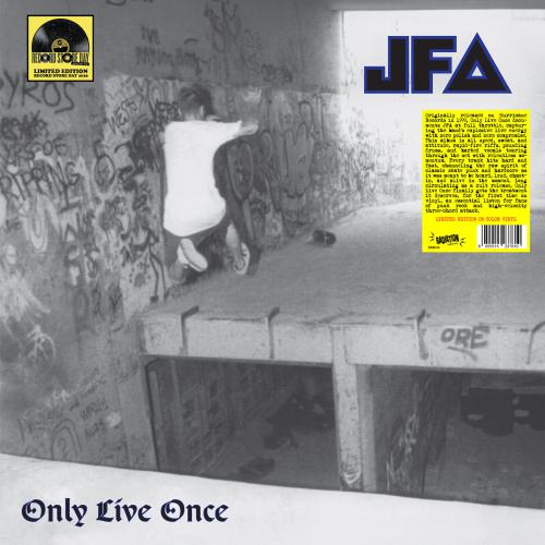 J F A (JODIE FOSTER´S ARMY) "Only Live Once" LP