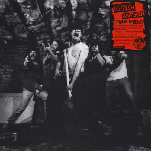 GG ALLIN & ANTISEEN "Murder Junkies" LP