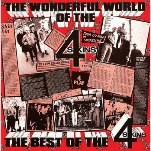 4 SKINS "Wonderful World Of The 4 Skins (The Best Of The 4 Skins)" LP