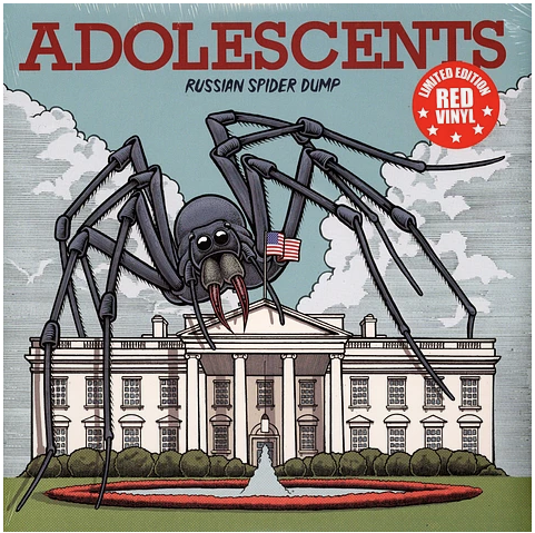ADOLESCENTS "Russian Spider Dump" LP