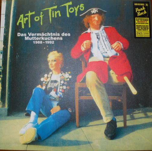 ART OF TIN TOYS "Das Vermächtnis des Mutterkuchens 1988 - 1992" 12"-Mini-LP