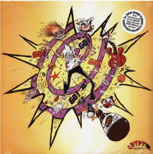NEW BOMB TURKS "Destroy-Oh-Boy!" LP