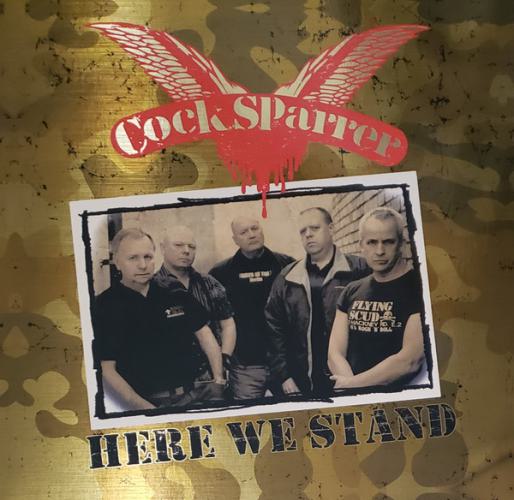 COCK SPARRER "Here We Stand" LP